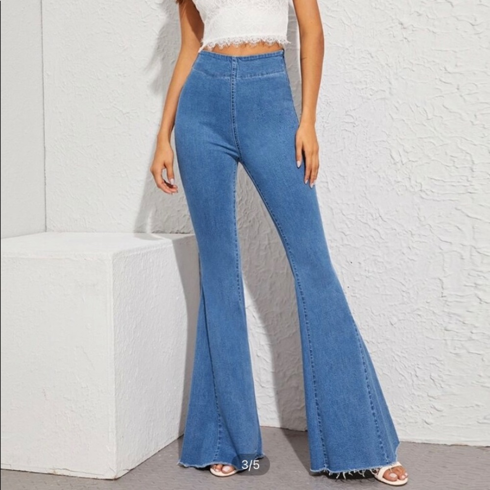 High Waisted Flare Jeans